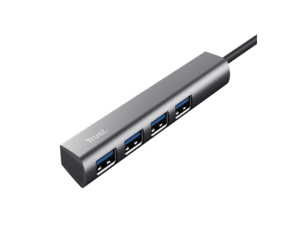 Adapter TRUST HALYX USB HUB-3.2/4xUSB/siva - Image 2
