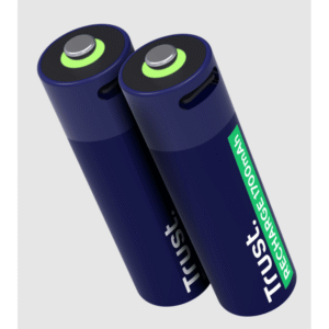 Punjive baterija TRUST USB-C  2P - AA/2 kom/ crna