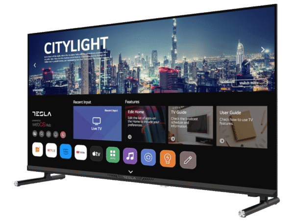 Televizor TESLA 32E645BHW/LED/32"/HD ready/webOS/crna/frameless - Image 2