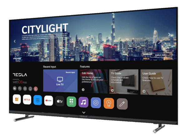 Televizor TESLA 43E645BUW/LED/43"/UHD/webOS/crna/frameless - Image 4