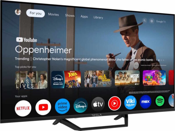 Televizor TESLA 43E655BUS/D-LED/43"/UHD/Smart/Google TV/crna - Image 4