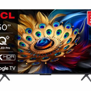 Televizor TCL 50C655/QLED/50"/4K HDR PRO/Google TV/crna