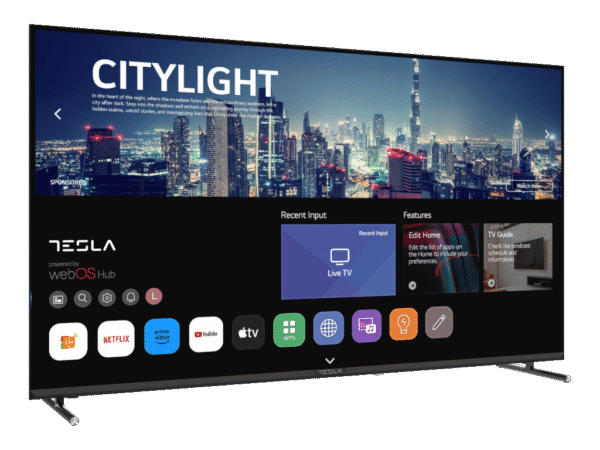 Televizor TESLA 50E645BUW/LED/50"/UHD/webOS/crna/frameless - Image 4