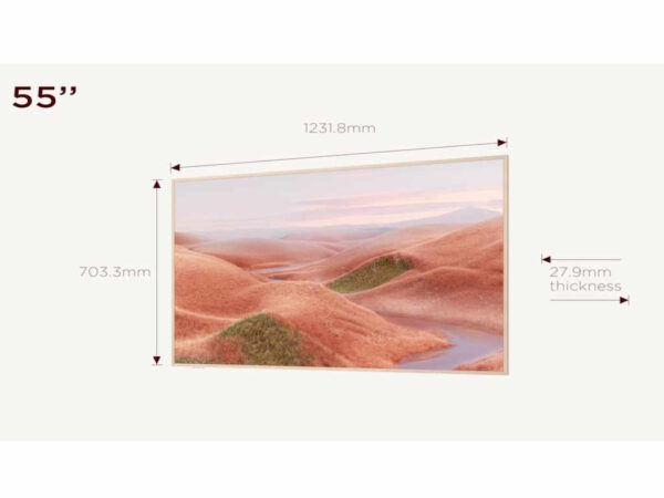 Televizor TCL 55A300W/QLED/55"/4K UHD/144Hz/Matte Screen/"Ai" Art/Google TV/frame - Image 2
