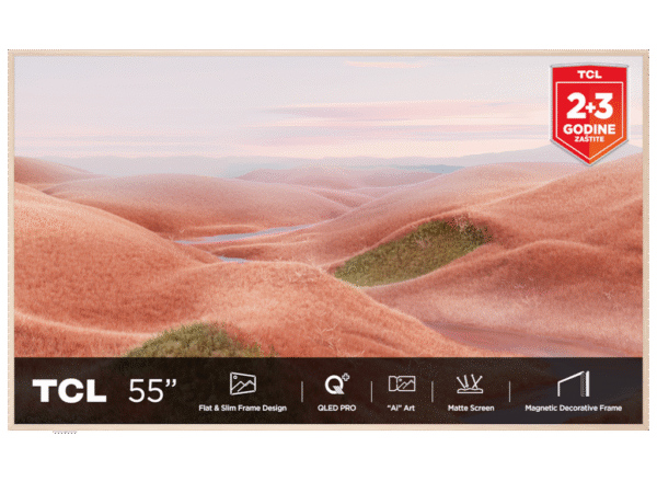 Televizor TCL 55A300W/QLED/55"/4K UHD/144Hz/Matte Screen/"Ai" Art/Google TV/frame - Image 3