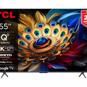 Televizor TCL 55C655/QLED/55"/4K HDR PRO/Google TV/crna