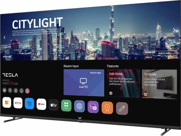 Televizor TESLA 65E645BUW/LED/65"/UHD/webOS/crna/frameless - Image 4