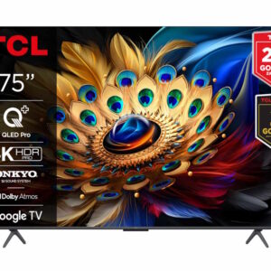 Televizor TCL 75C655/QLED/75"/4K UHD/60Hz/Google TV/crna