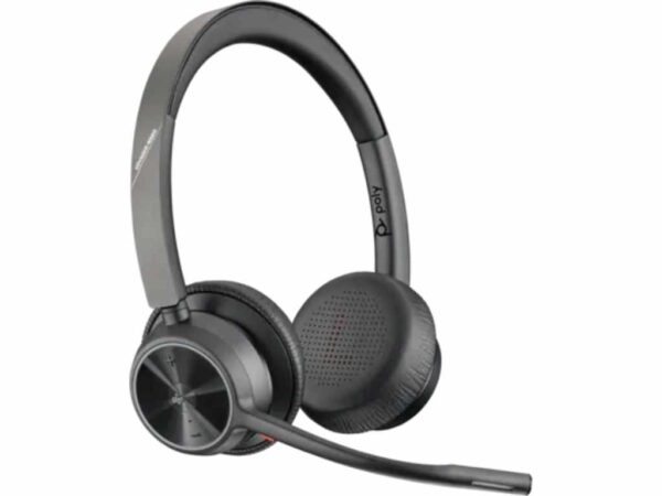 Slušalice HP Poly Voyager 4320-M Microsoft Teams Cert Headset +BT700 dongle +Charging Stand/USB-C