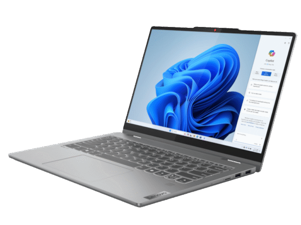 Laptop LENOVO IdeaPad 5 2in1 14IRU9 DOS/14" OLED/Core 7-150U/16GB/1TB/FPR/backlit SRB/siva, podloga - Image 2