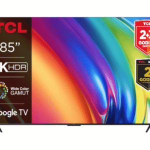 Televizor TCL 85P745/LED/85"/4K HDR/144Hz/Google TV/crna