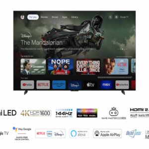 Televizor TCL 98C805/Mini LED-QLED/98"/4K HDR/144Hz/Google TV/crna