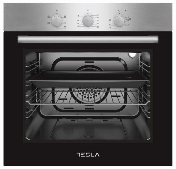 Ugradna rerna TESLA BO600SX ventilatorska/60L/mehanicka/inox