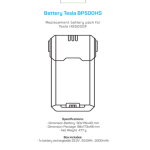 Batterry pack TESLA HS500GF/Baterije za usisivac