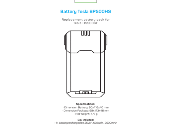 Batterry pack TESLA HS500GF/Baterije za usisivac
