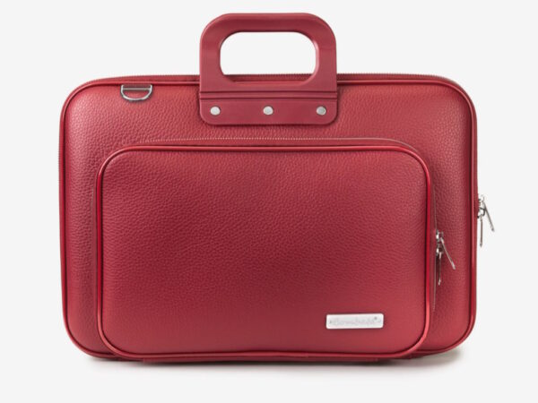 Torba BOMBATA Classic Plus 15,6" Borgogna red/Crvena - Image 3