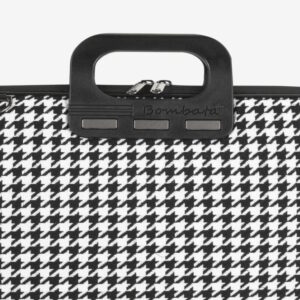 Torba BOMBATA Pied de Poule 15,6" /Crna