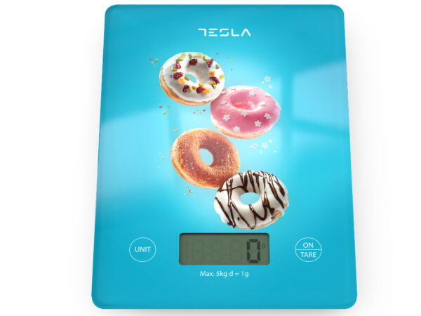 Kuhinjska vaga TESLA KS100BL 5kg/plava - Image 2