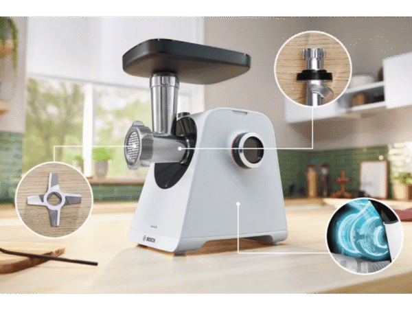 Mašina za mlevenje mesa BOSCH MFWS420W/Serija 4/1900W/bela - Image 3
