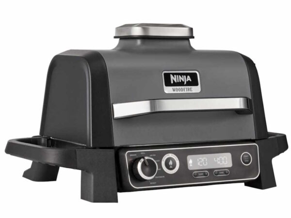 Gril NINJA OG701EU Woodfire Electric Outdoor BBQ Grill & Smoker/2400W/crna - Image 2