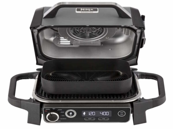 Gril NINJA OG701EU Woodfire Electric Outdoor BBQ Grill & Smoker/2400W/crna - Image 4