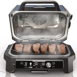 Roštilj NINJA OG901EU Woodfire PRO Connect XL/1700W/plava-crna
