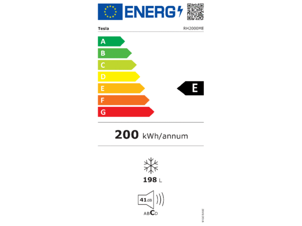 Zamrzivac TESLA RH2000ME horizontalni/198L/E/85,5x81,8x55,7cm/bela - Image 4
