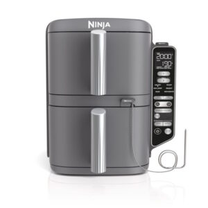 Airfryer NINJA SL451EU 6u1/dupla korpa/2470W/9.5L/siva
