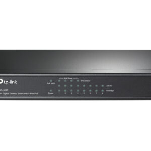 Switch TP-LINK TL-SG1008P Gigabit/8x RJ45/10/100/1000Mbps/4x PoE/Desktop metalno kuciste