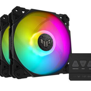 Ventilator ASUS TUF Gaming TF120 ARGB/120mm ventilator/crna