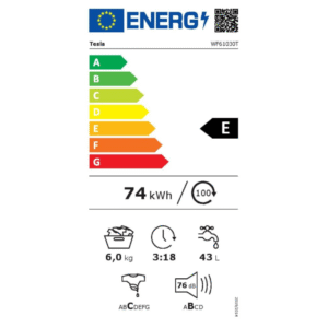 Veš mašina TESLA WF61030T/6kg/1000 obrtaja/F/85x59,5x47cm/bela